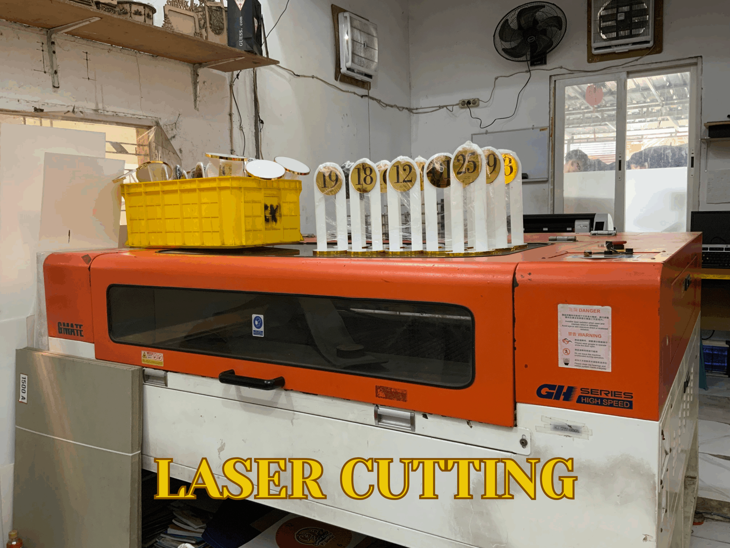 laser cutting